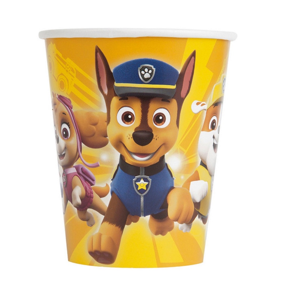 Paw Patrol™ Chase, Skye & Rubble Paper Cups - 16 pieces